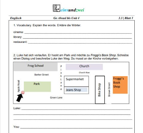 Englisch 5 Klasse Schulaufgaben Übungen Realschule